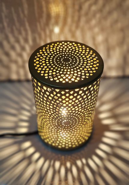 Moroccan Style | Classic Moroccan Table Lamp with Beautiful Tea Light Holder