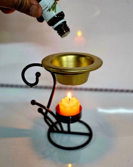 Galvanized Metal Tealight Aroma Oil Diffuser